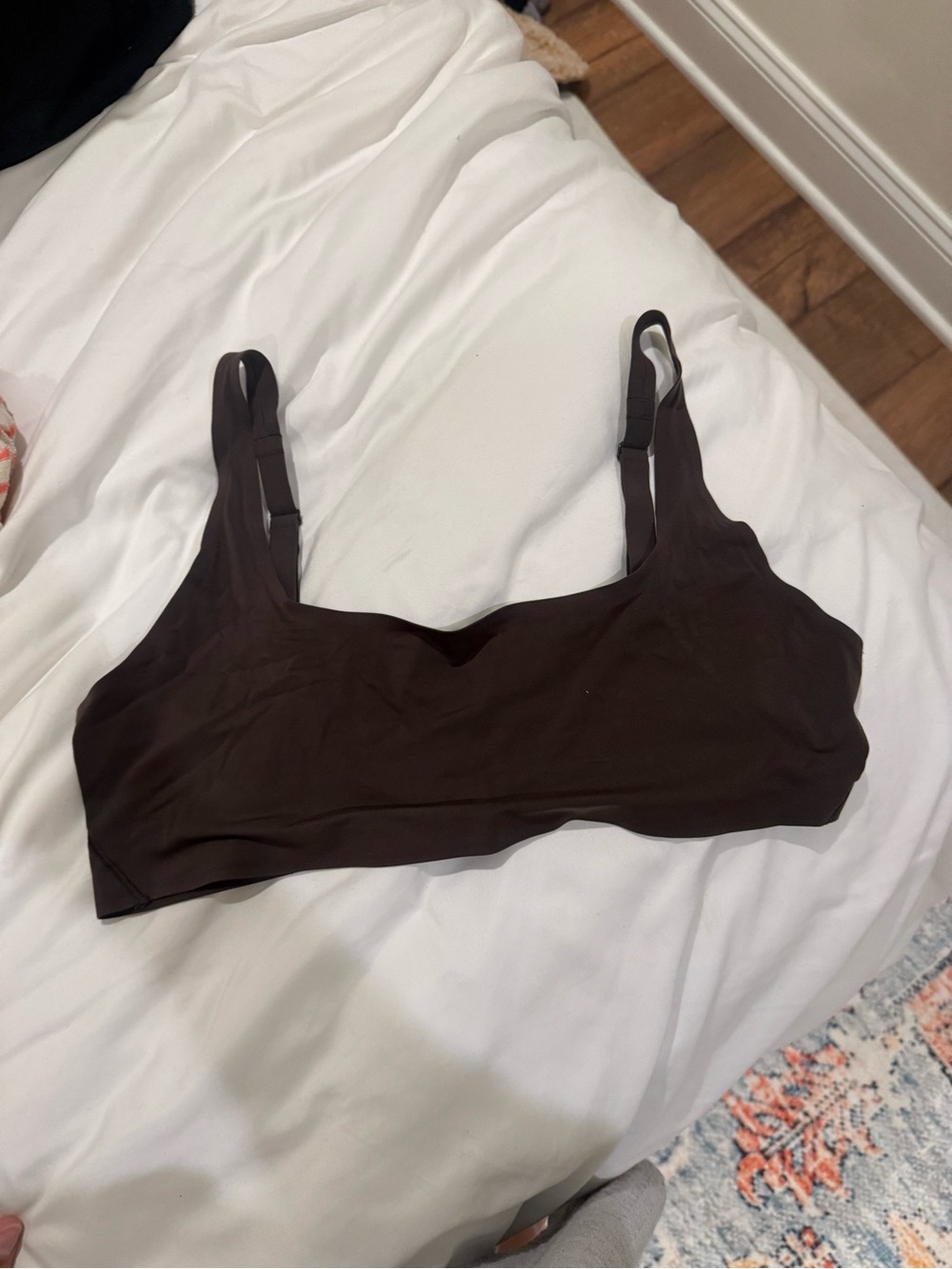 Lulu Lemon buttery smooth Bralette - Dark Brown